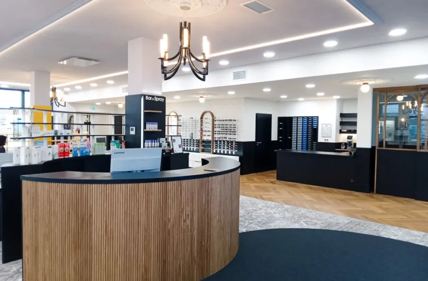 Agencement magasin d&rsquo;optique – Tours (37)