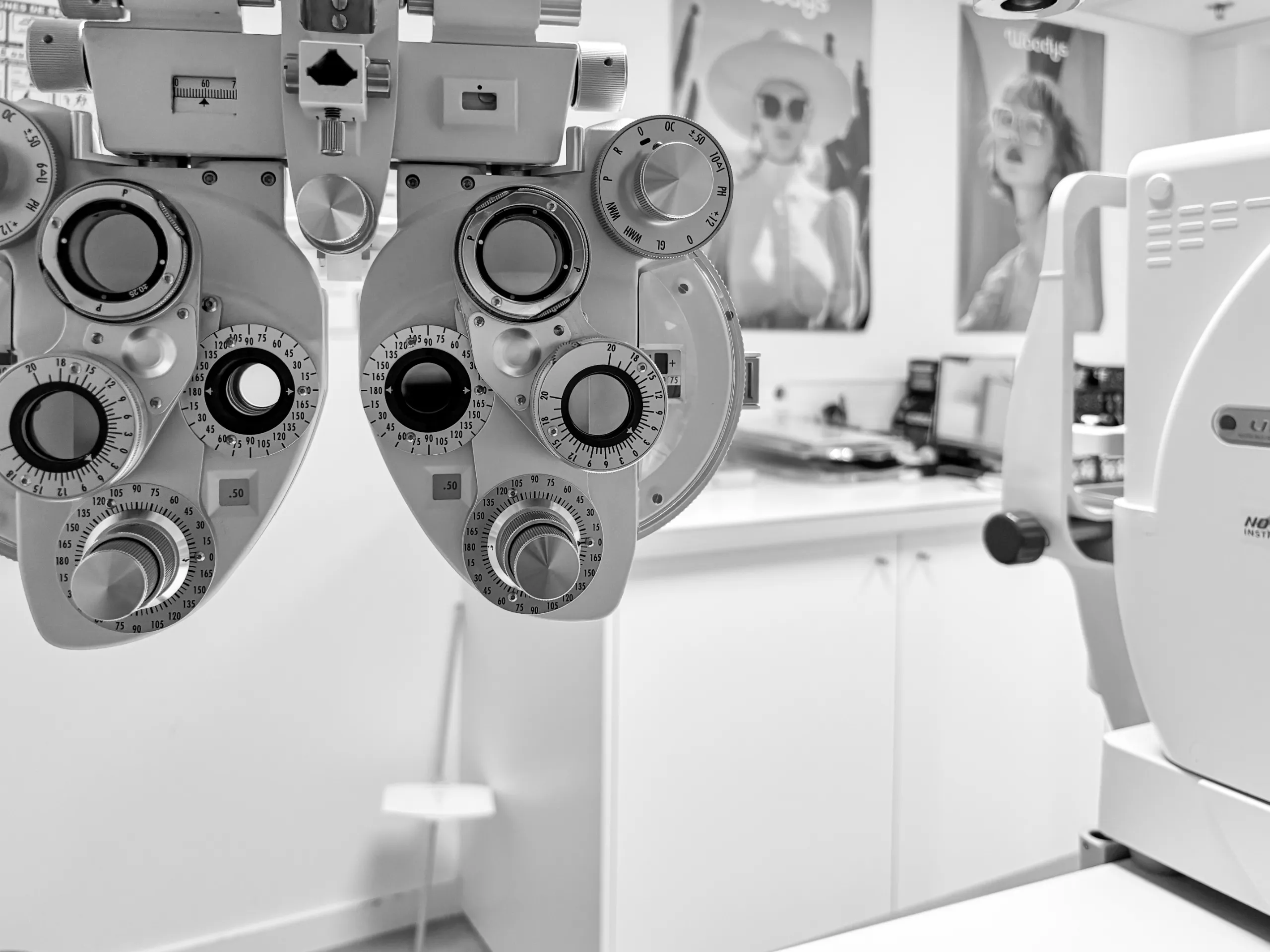 Salle d’examen de vue et audio 1 Aménager une salle d’examen dans un magasin d’optique