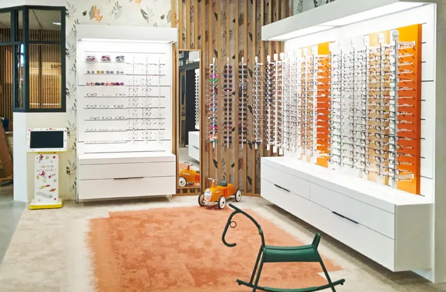 Agencement magasin d&rsquo;optique – Savenay (44)