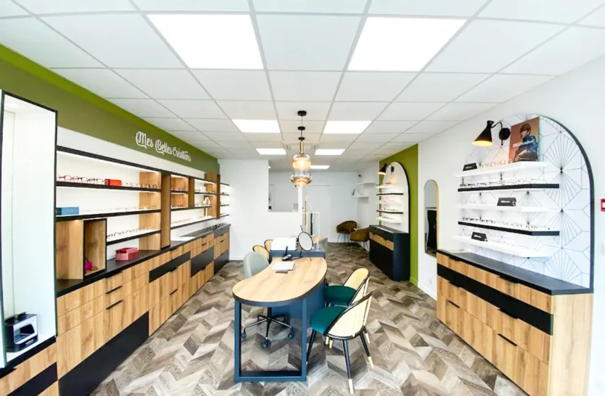 Agencement magasin d&rsquo;optique – Bretignolles-sur-mer (85)